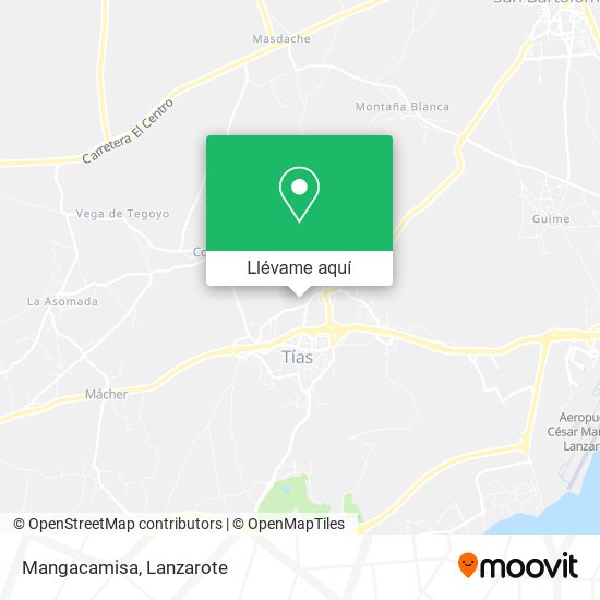 Mapa Mangacamisa