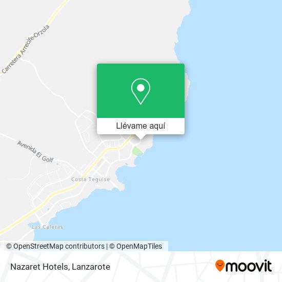 Mapa Nazaret Hotels