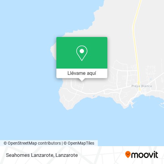 Mapa Seahomes Lanzarote