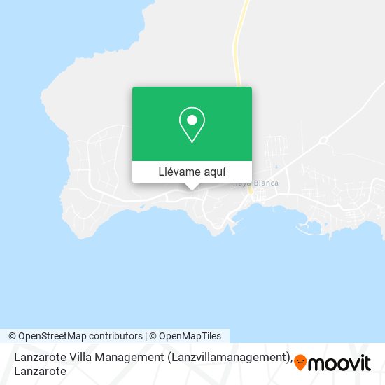 Mapa Lanzarote Villa Management (Lanzvillamanagement)