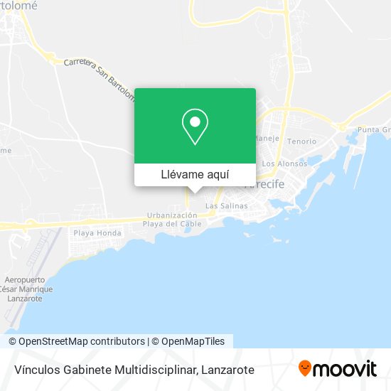 Mapa Vínculos Gabinete Multidisciplinar