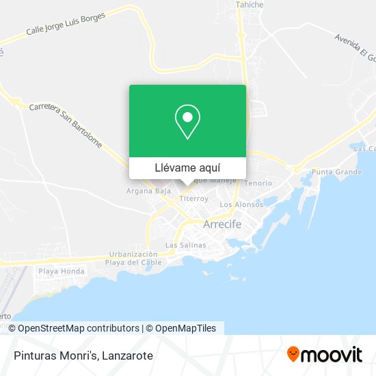 Mapa Pinturas Monri's