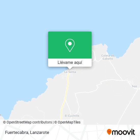 Mapa Fuertecabra
