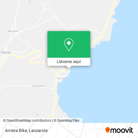 Mapa Arrieta Bike