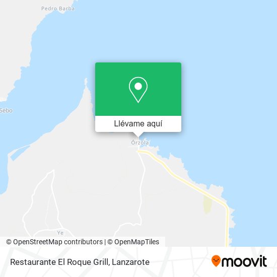 Mapa Restaurante El Roque Grill