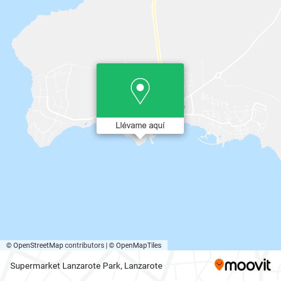 Mapa Supermarket Lanzarote Park
