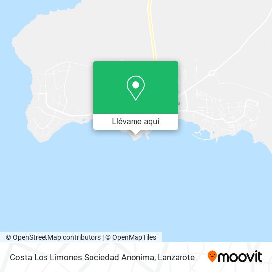 Mapa Costa Los Limones Sociedad Anonima