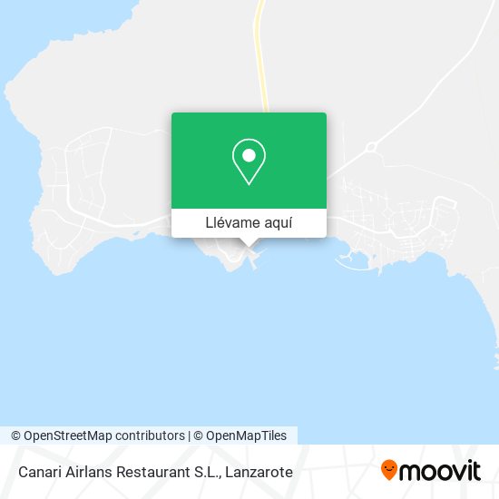 Mapa Canari Airlans Restaurant S.L.