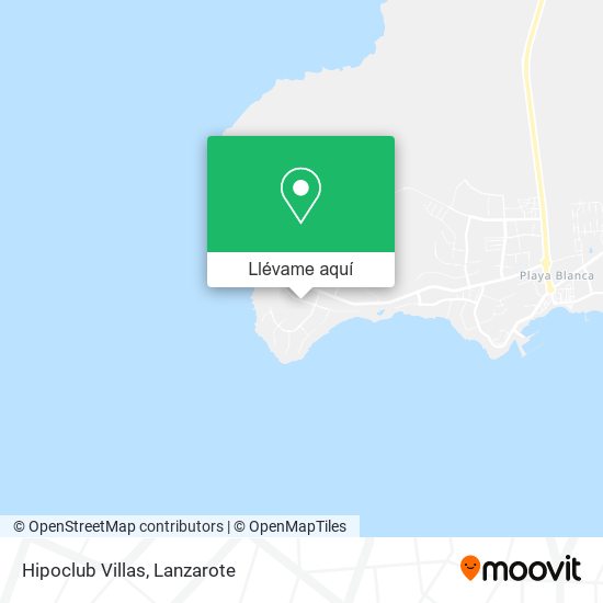 Mapa Hipoclub Villas