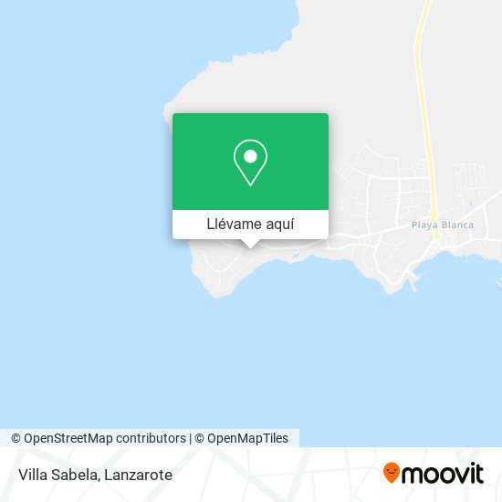 Mapa Villa Sabela