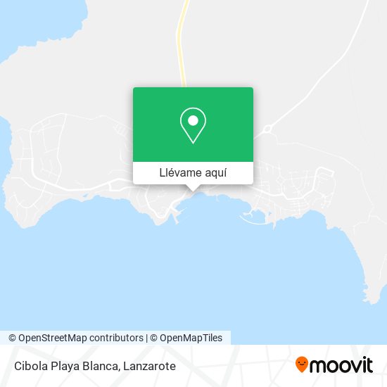 Mapa Cibola Playa Blanca