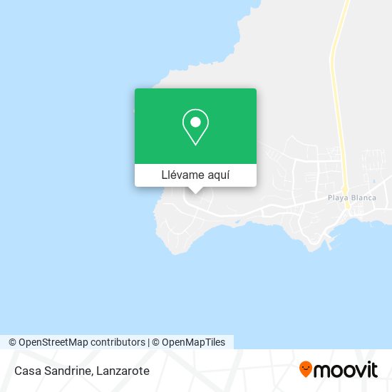 Mapa Casa Sandrine