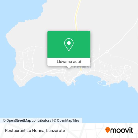Mapa Restaurant La Nonna