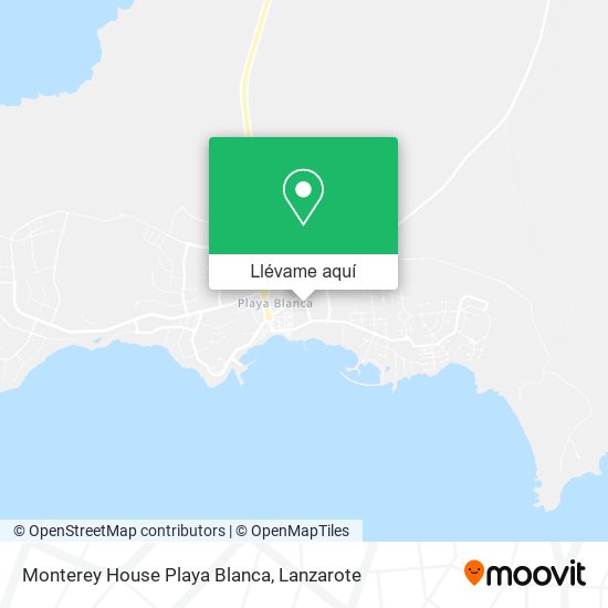 Mapa Monterey House Playa Blanca