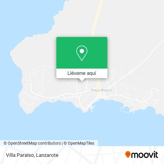 Mapa Villa Paraíso