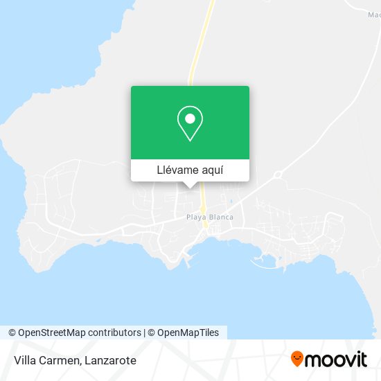 Mapa Villa Carmen