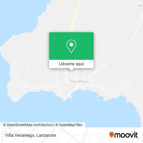 Mapa Villa Veraniego