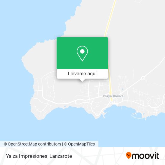 Mapa Yaiza Impresiones