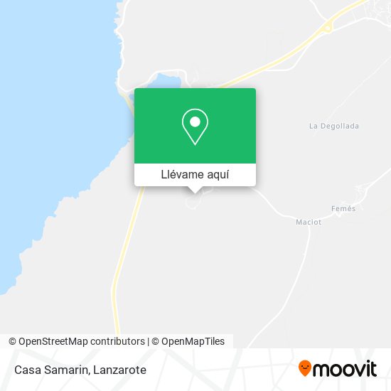 Mapa Casa Samarin