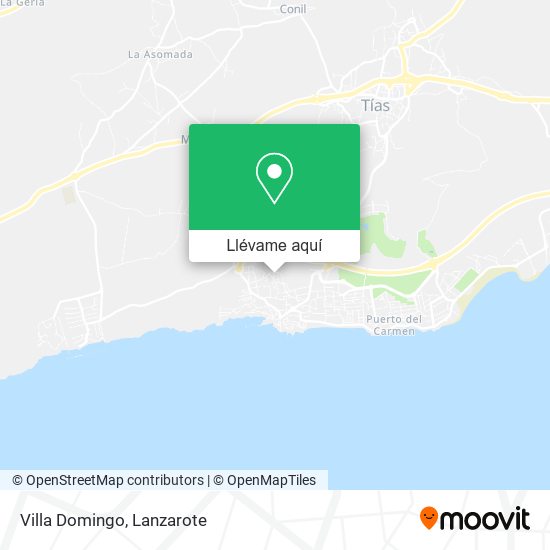 Mapa Villa Domingo