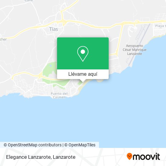Mapa Elegance Lanzarote