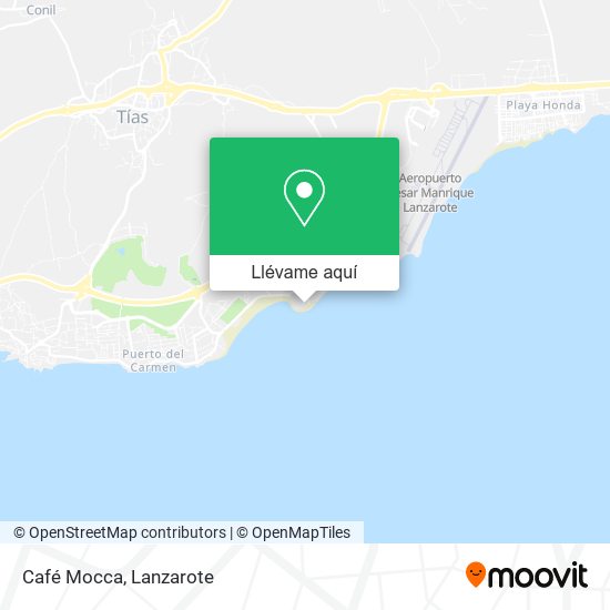 Mapa Café Mocca