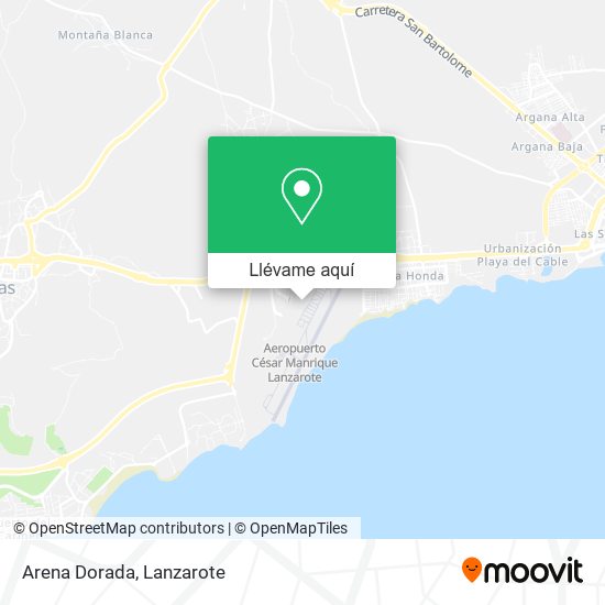 Mapa Arena Dorada