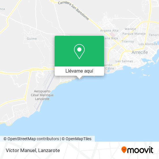 Mapa Víctor Manuel