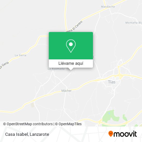 Mapa Casa Isabel