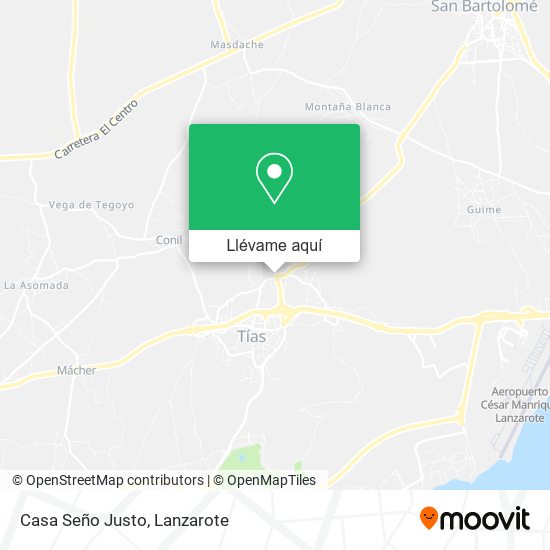 Mapa Casa Seño Justo