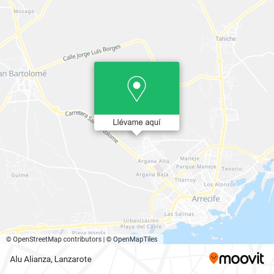 Mapa Alu Alianza
