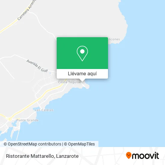 Mapa Ristorante Mattarello