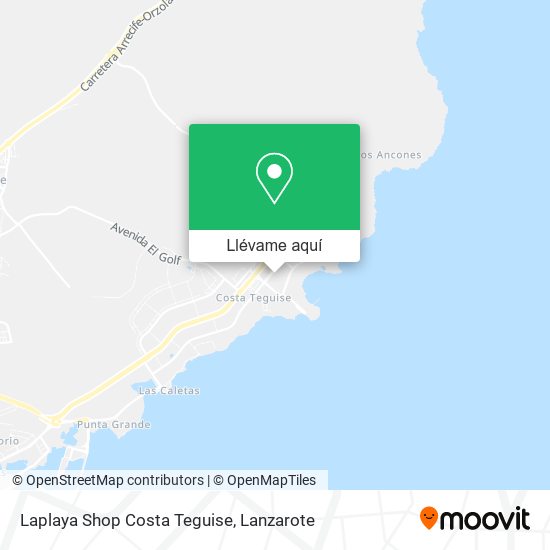 Mapa Laplaya Shop Costa Teguise