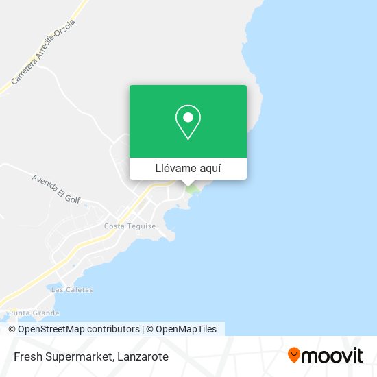 Mapa Fresh Supermarket