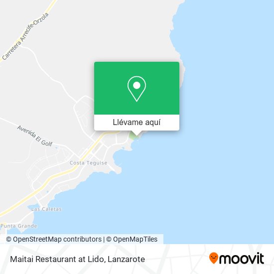 Mapa Maitai Restaurant at Lido
