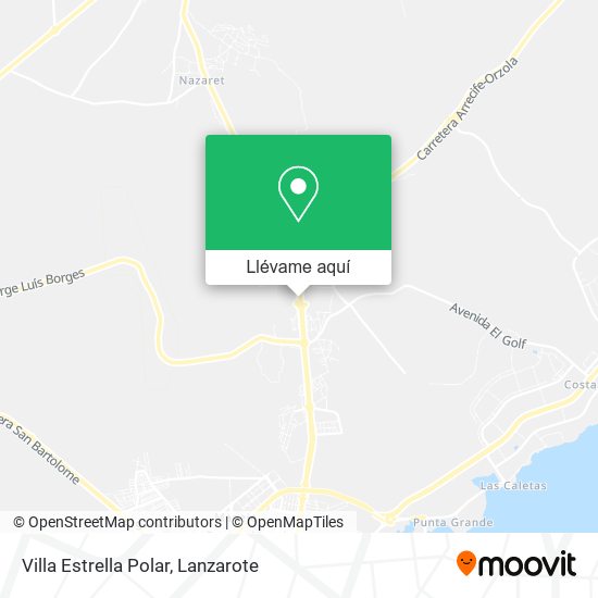 Mapa Villa Estrella Polar