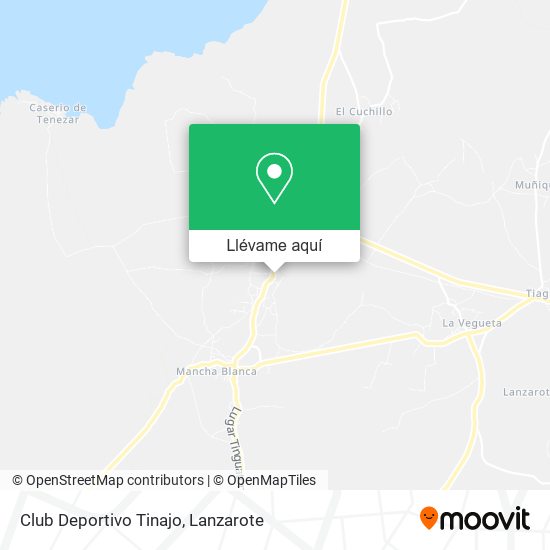 Mapa Club Deportivo Tinajo