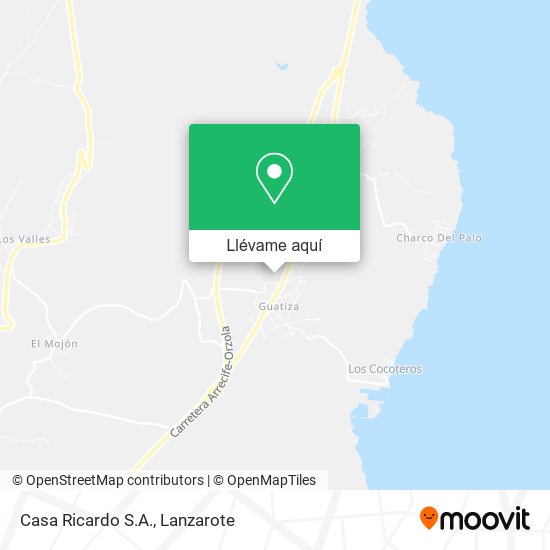 Mapa Casa Ricardo S.A.