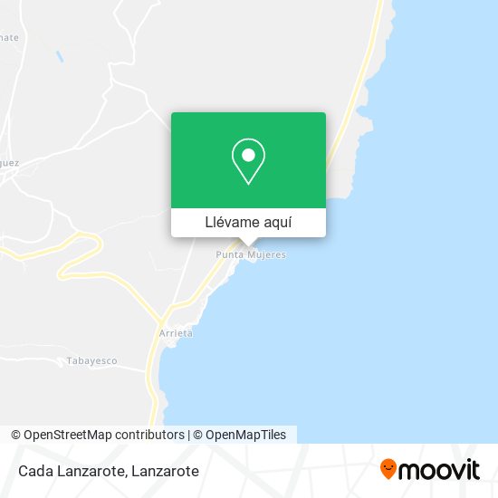 Mapa Cada Lanzarote