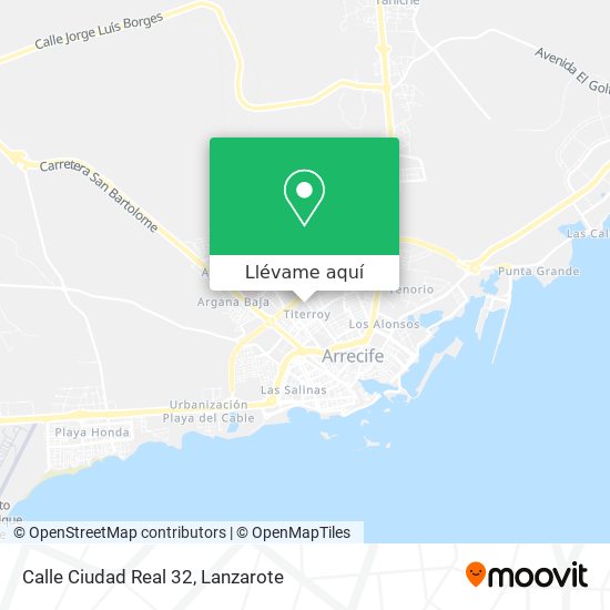 Mapa Calle Ciudad Real 32