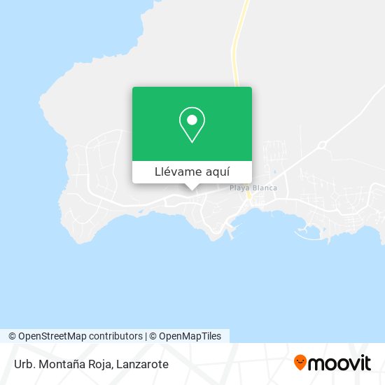 Mapa Urb. Montaña Roja