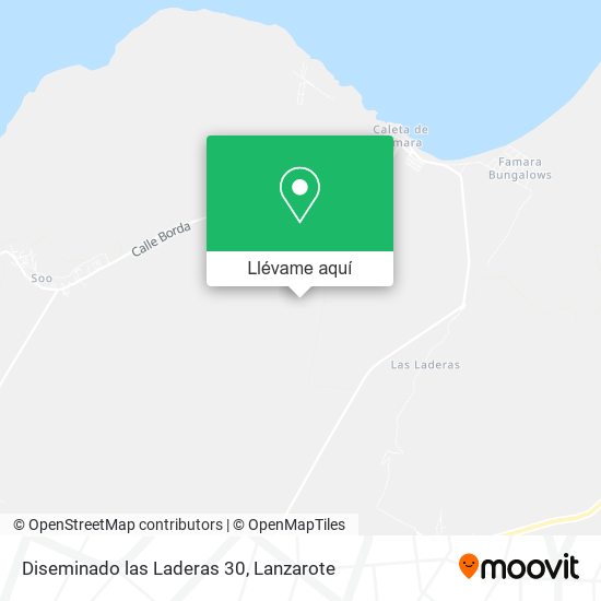 Mapa Diseminado las Laderas 30