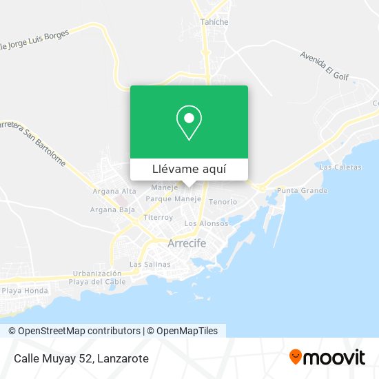 Mapa Calle Muyay 52