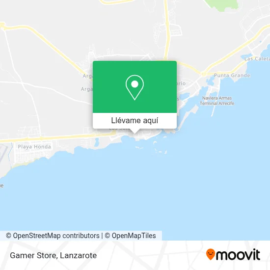 Mapa Gamer Store