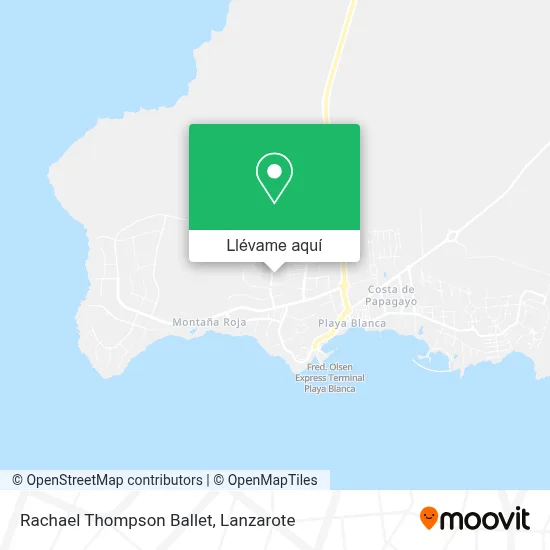 Mapa Rachael Thompson Ballet
