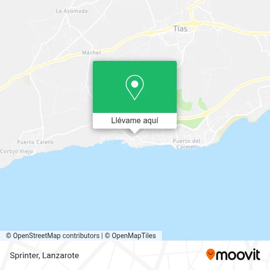 Mapa Sprinter