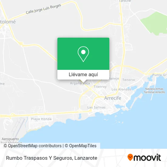 Mapa Rumbo Traspasos Y Seguros