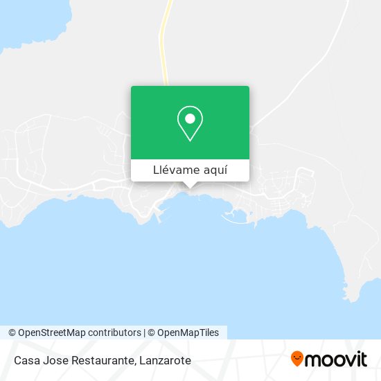 Mapa Casa Jose Restaurante