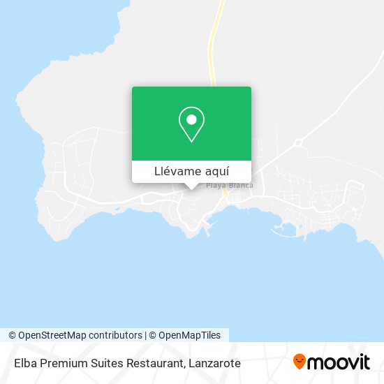 Mapa Elba Premium Suites Restaurant