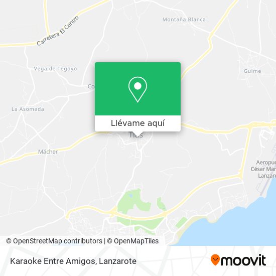 Mapa Karaoke Entre Amigos